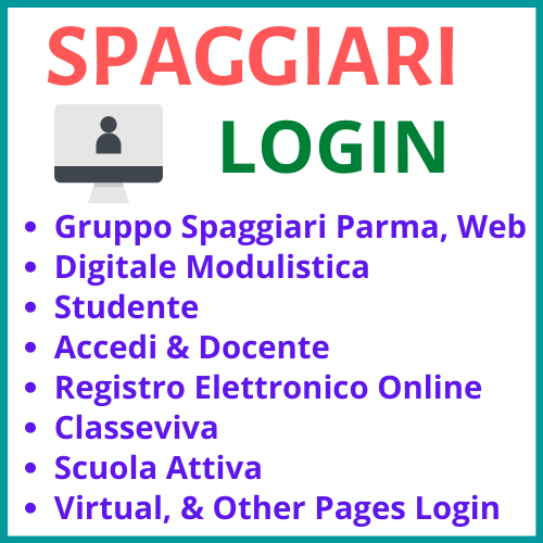 Spaggiari Login @ Studente, Registro Elettronica {Easy Access}