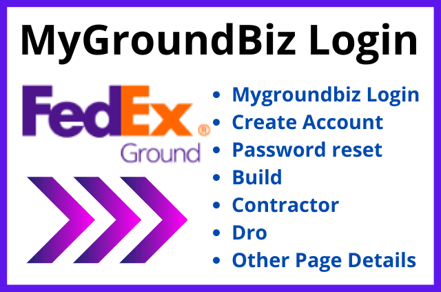 Mygroundbiz Login @ Fedex Website Account- All Useful Info