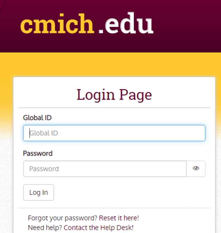 Cmich Edu Login @ Useful Details You Need To Know