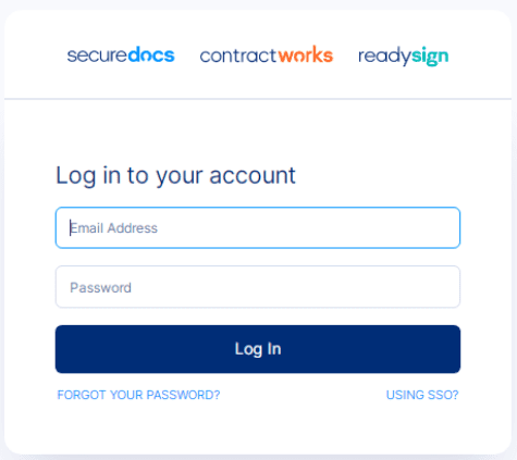 ContractWorks Login @ Contract Management Software