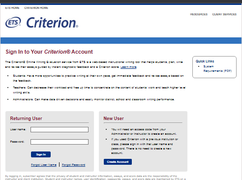 What is Criterion? Check Criterion Login & Useful Info